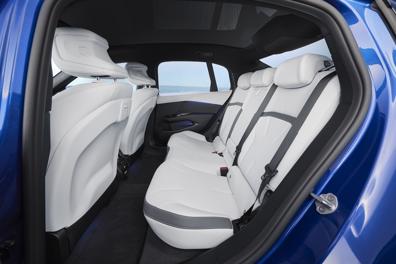 BMW i3 Sedan rear seat interior with room for rear passengers