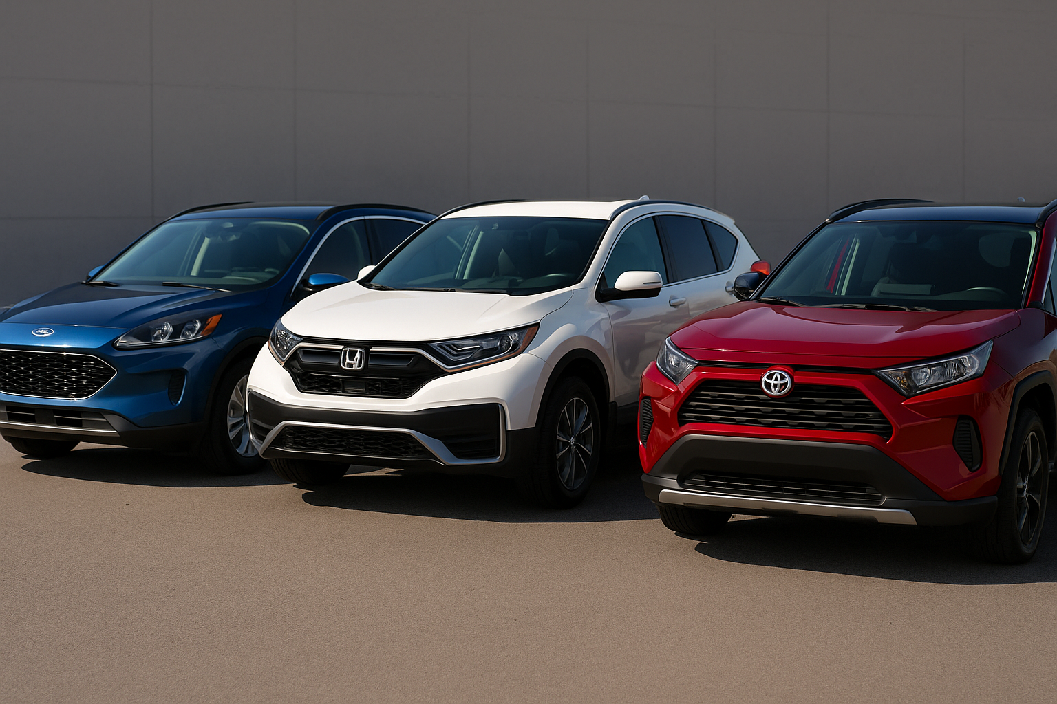 Ford Escape, Honda CR-V, Toyota RAV4, compact SUV comparison, Ford Escape vs Honda CR-V, Ford Escape vs Toyota RAV4, Honda CR-V vs Toyota RAV4, 2025 compact SUVs, SUV fuel efficiency, reliable compact SUV, small SUV review, family SUV comparison, crossover SUV ranking