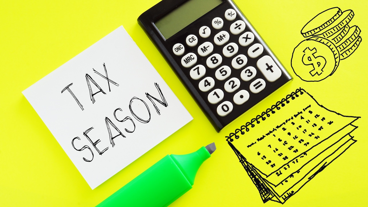 Tax return document labeled ‘Tax Return,’ representing early-year financial planning, refund budgeting decisions, and how buyers plan a luxury vehicle purchase such as upgrading to a new or certified pre-owned Porsche.