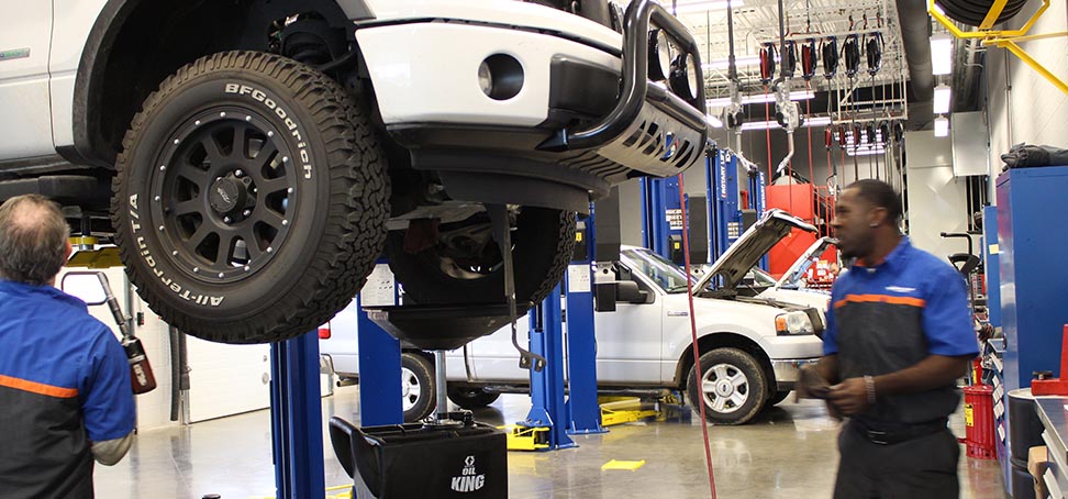 Ford of Franklin service center in Franklin, TN
