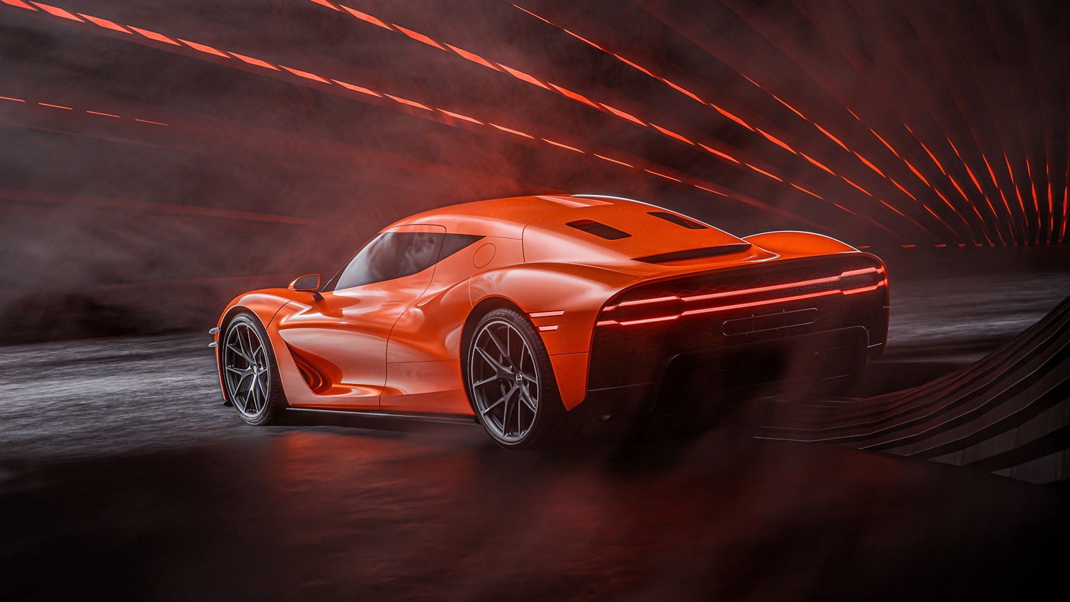 Genesis Magma GT Concept rear view