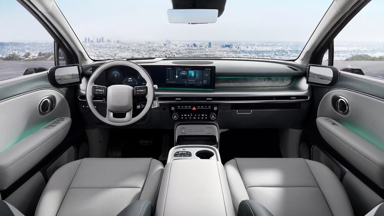 Hyundai IONIQ 9 interior dashboard and safety features