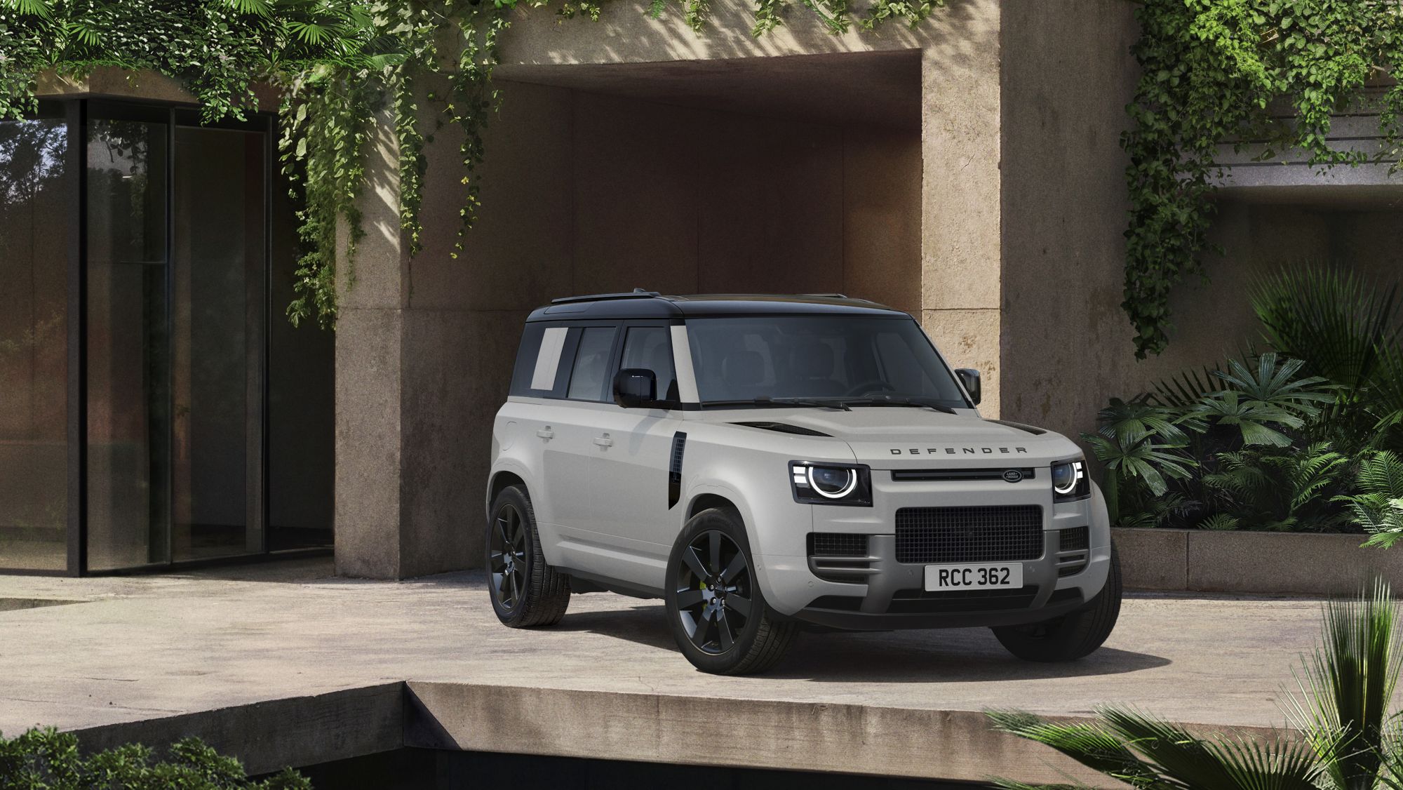Land Rover Defender exterior available at Land Rover Melbourne in Melbourne, FL