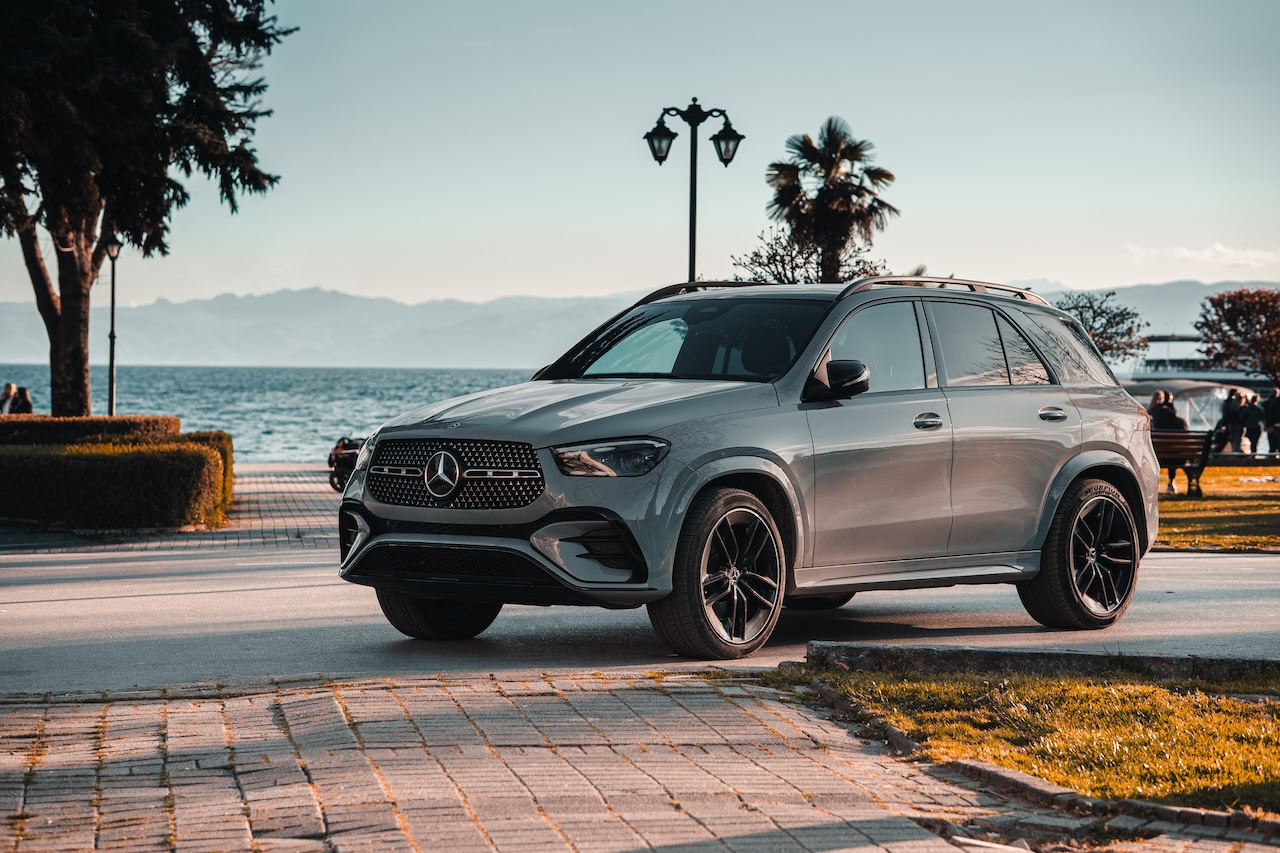 Mercedes-Benz GLE luxury SUV studio showcase highlighting comfort, technology, and premium design for Orlando drivers visiting Mercedes-Benz of Melbourne