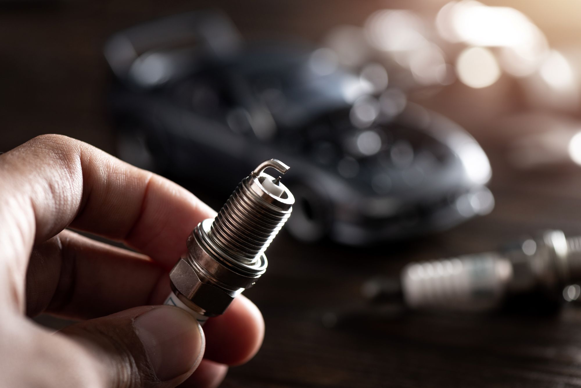 Toyota spark plug service at Toyota of Cool Springs Service Center in Franklin, TN