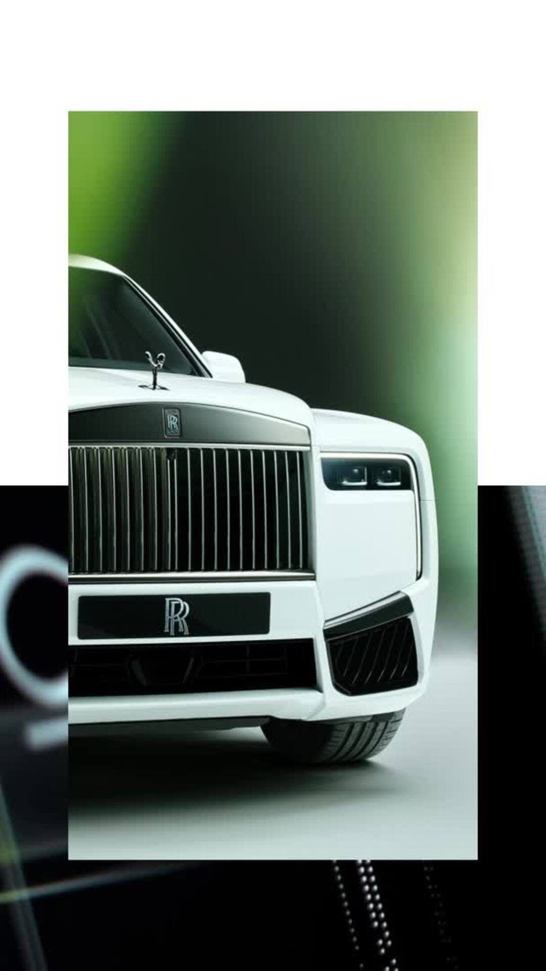 White Rolls-Royce Cullinan Series II showing an alternate exterior color option