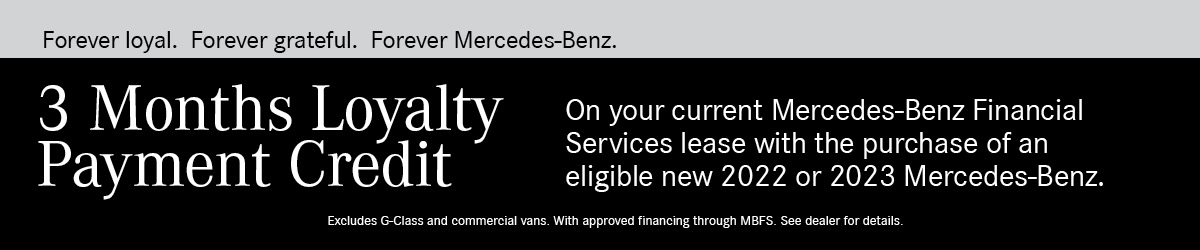 Mercedes-Benz Loyalty Payment Credit