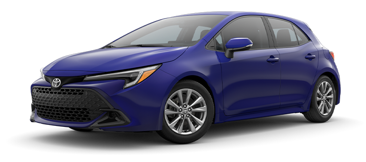 Toyota Corolla Hatchback Model In Motion